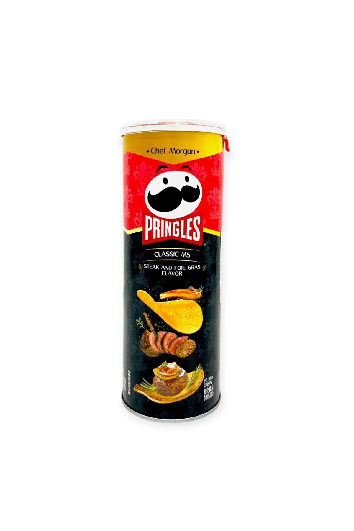 PRINGLES CLASSIC M5 STEAK AND FOIE GRAS FLAVOR POTATO CRISPS 24 X 80G