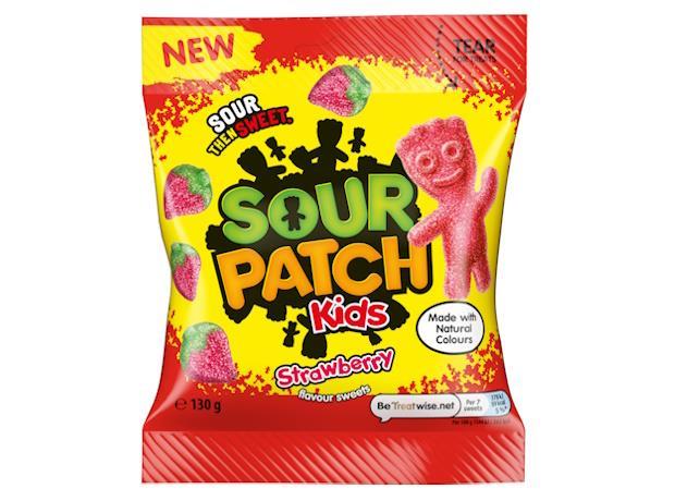 Mondelez sour patch strawberry 10x160 gr