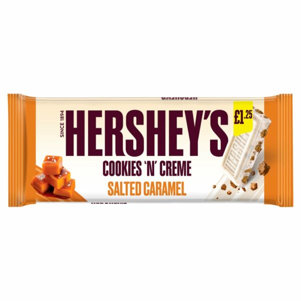 Hershey's cookies & creme salted caramel 90g x 24 pcs