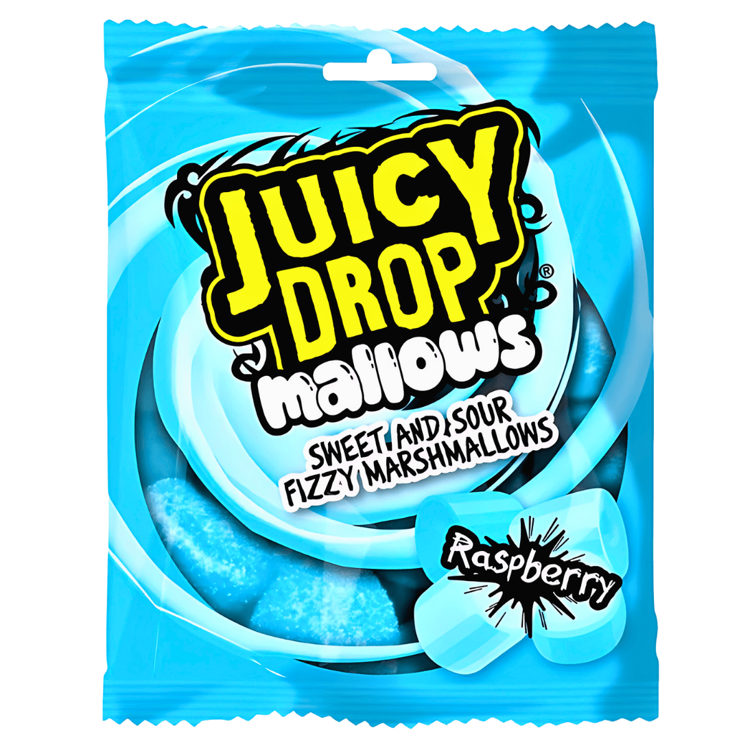 Bazooka Sweet & Sour Fizzy Marshmallow Raspberry Flavour (20x100g)