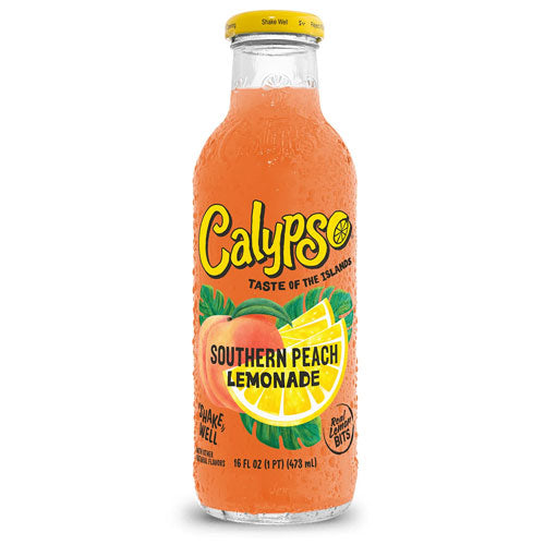 Calypso southern peach Lemonade 473ml x 12 pcs