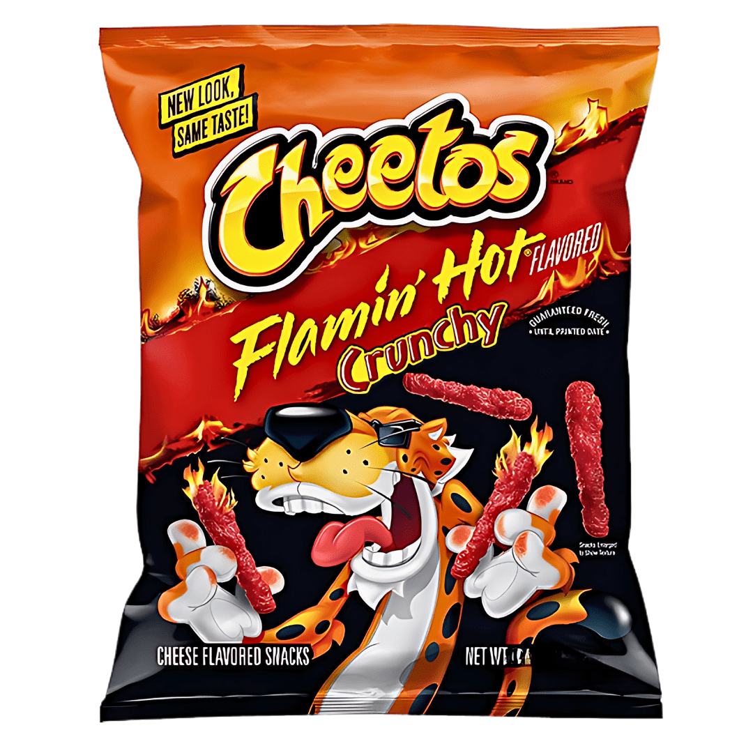 Cheetos Crunchy Flamin Hot USA - (24x99.2g)
