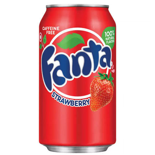Fanta strawberry 330ml x 24 pcs USA