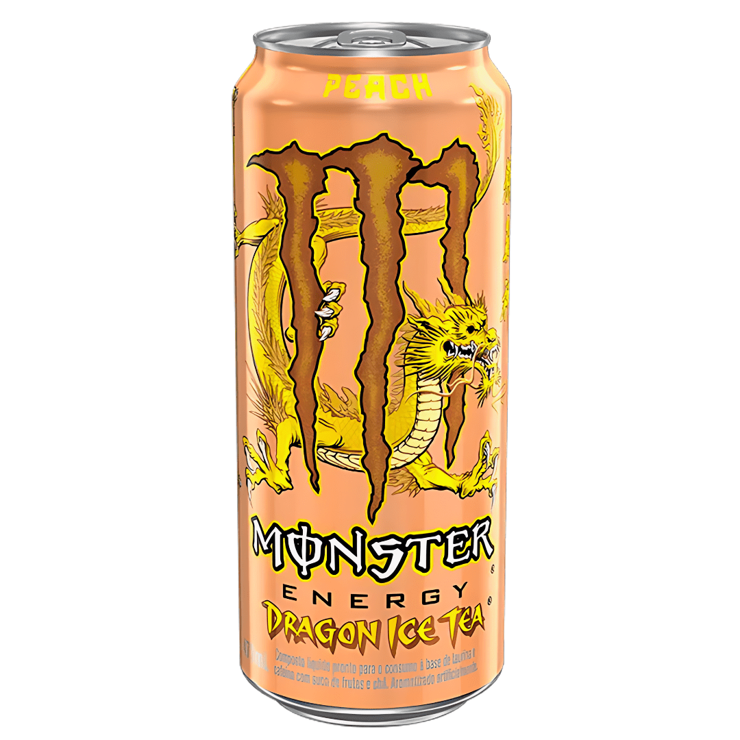 Monster Energy Drink Dragon Iced Tea Limited Edition Peach Flavour 6x473ml