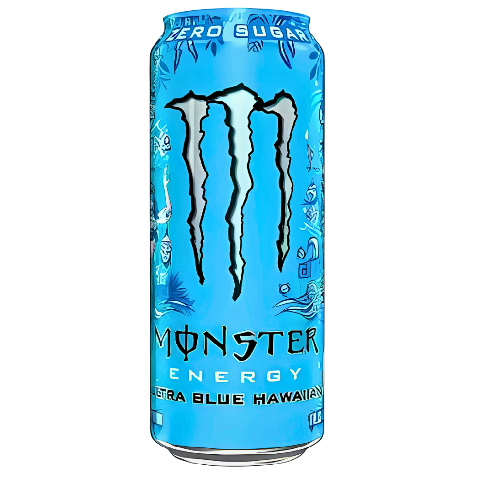 Monster Energy Drink Ultra Blue Hawaiian Zero Sugar USA (24x473ml)