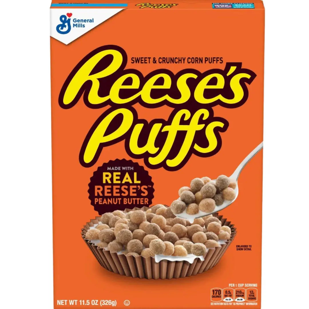 Reeses Puffs Cereal Canadian (12x326g)