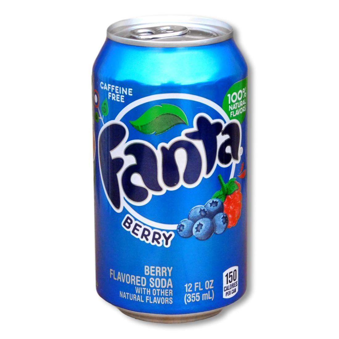 Fanta Berry Flavour USA (24x355ml)