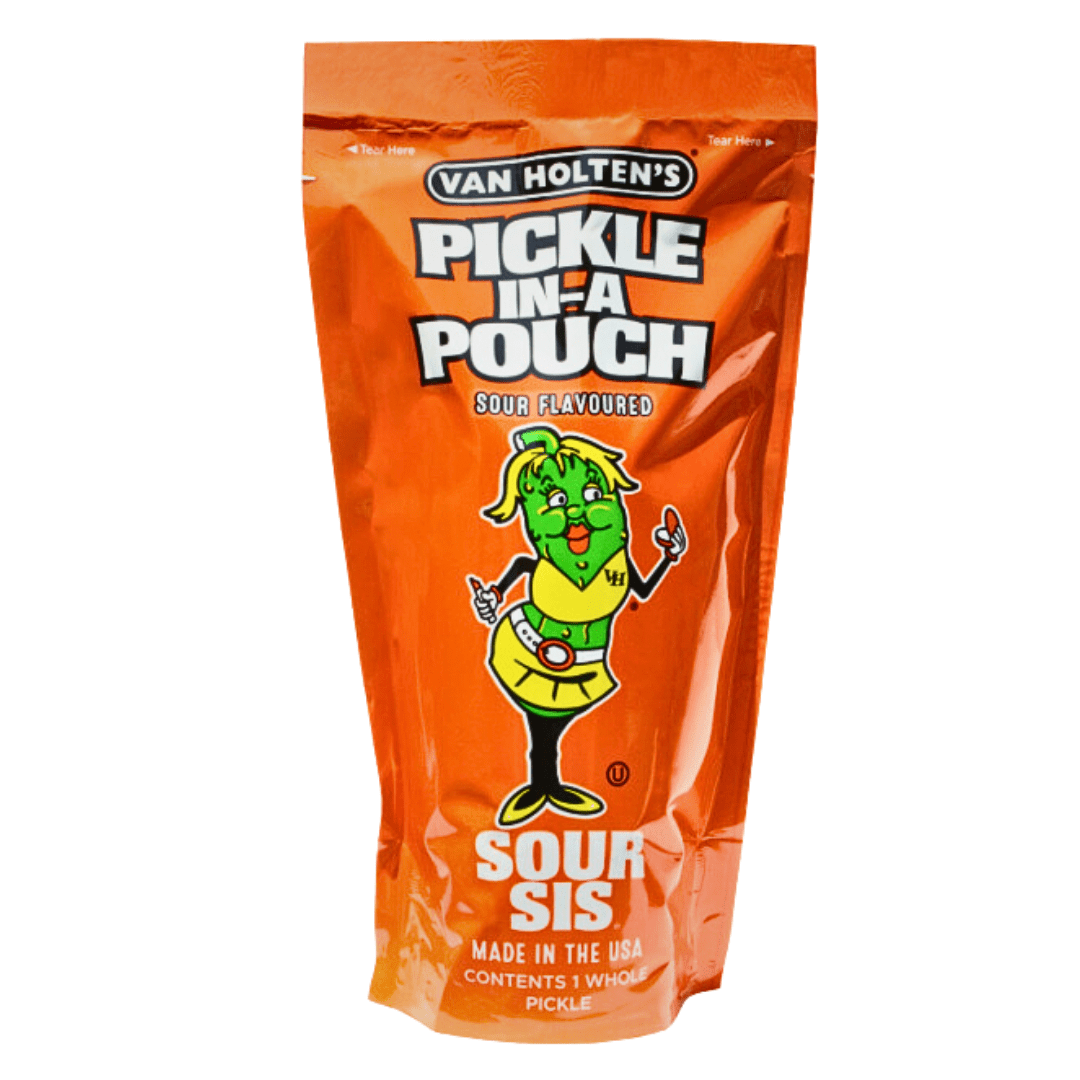 Van Holten's Sour Sis Pickle (12x306g) (Individually wrapped)