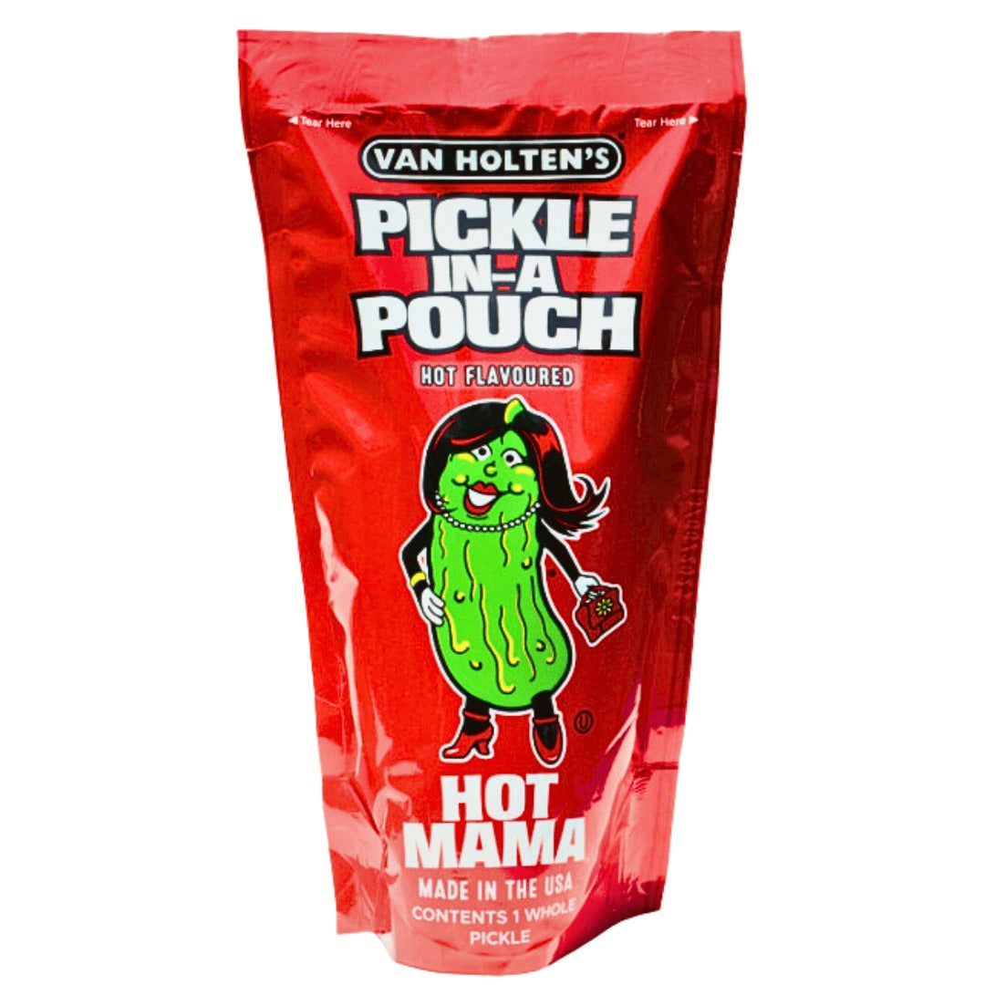 Van Holten's Hot Mama Pickle (12x306g)(Individually wrapped)