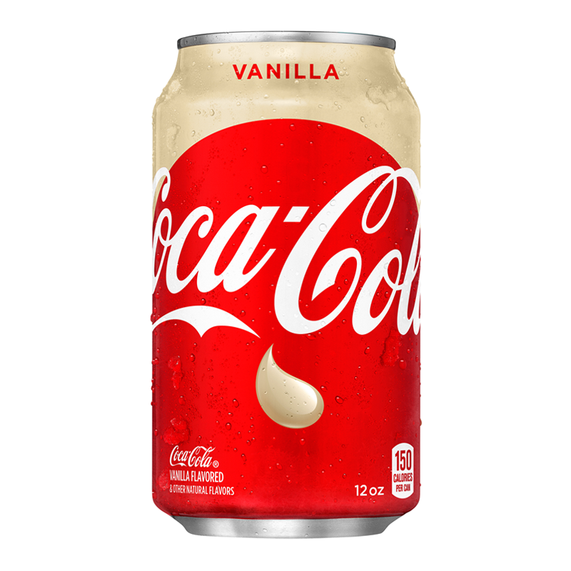 Coca-Cola Vanilla Soda Cans USA (24x355ml)