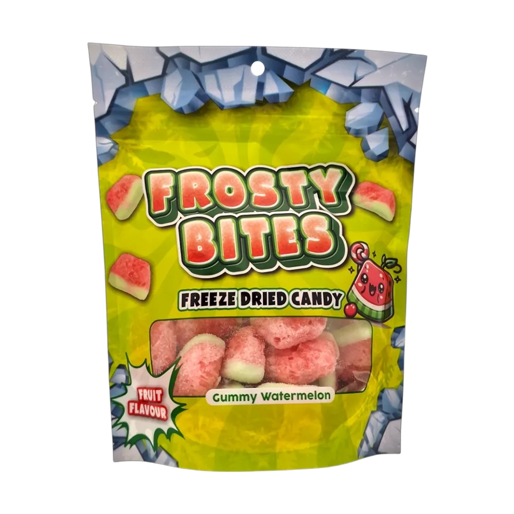 Frosty Bites Watermeloon Freeze Dried Candy 24 x 50g