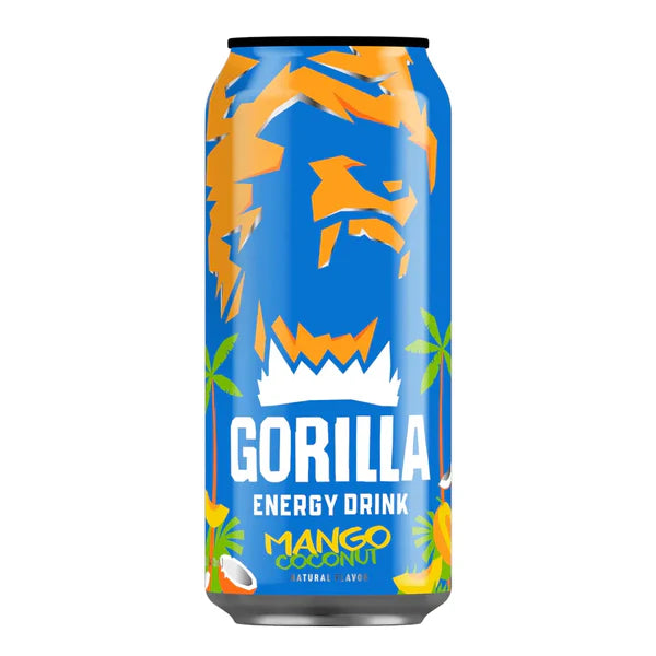 Gorilla Energy Drink Mango Coconut 12 x 500 ml