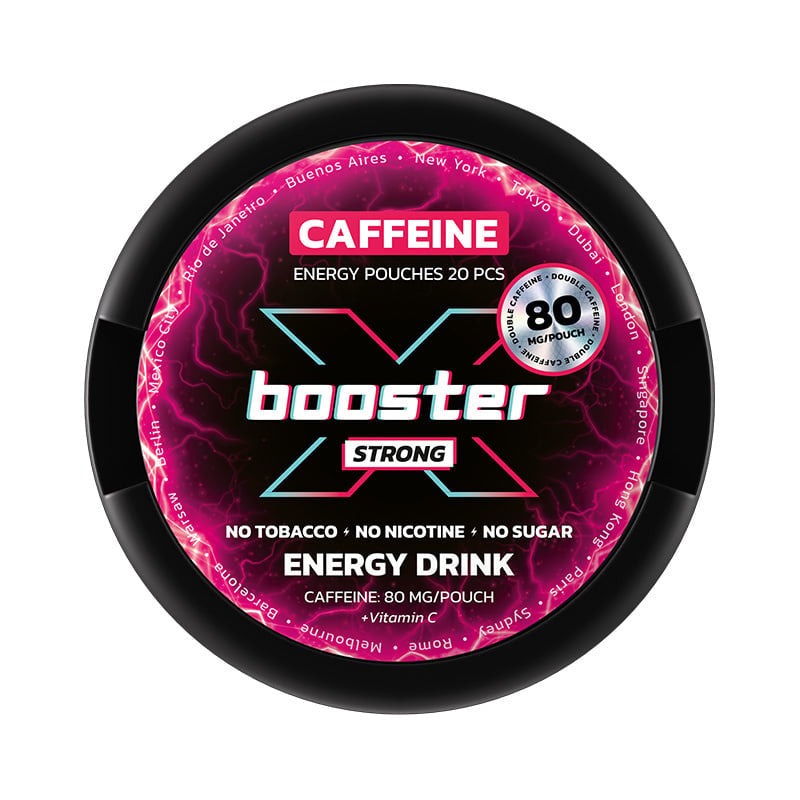 X-Booster Energy Drink 10x50g 80mg pouch
