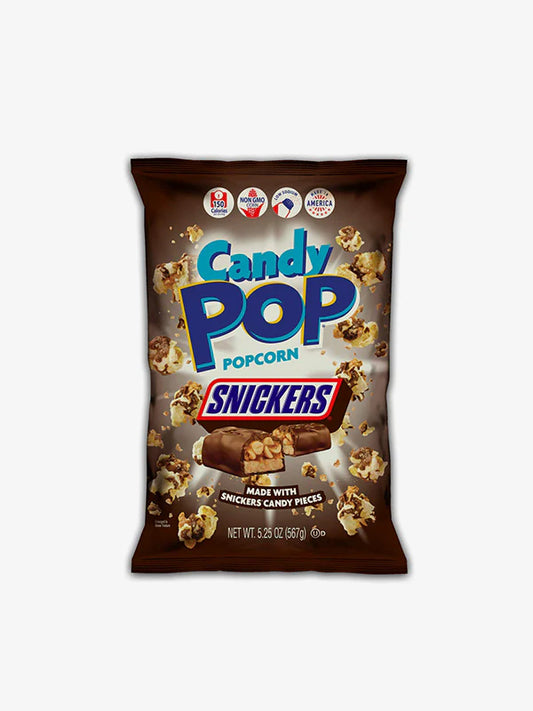 Candy Pop Snickers  Popcorn - (12 x 149g)
