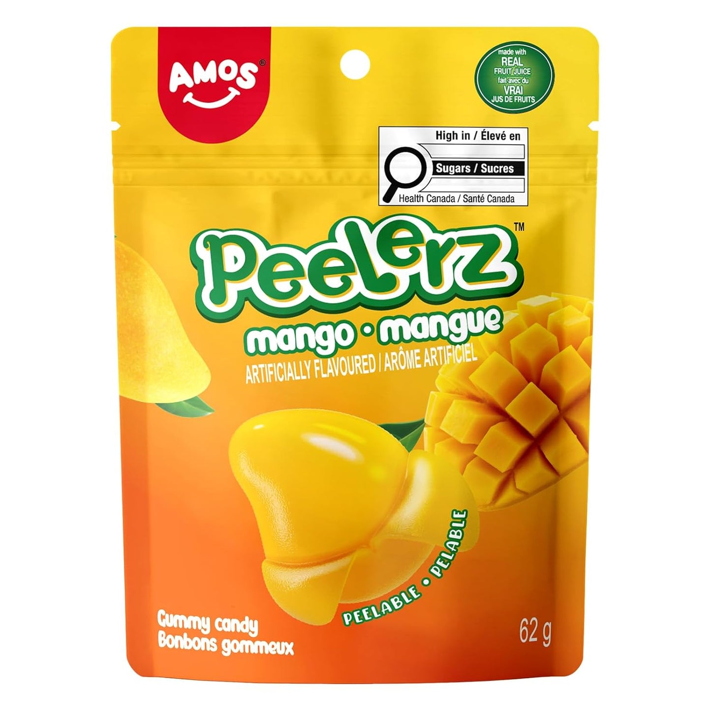 AMOS PEELERZ MANGO 12X62G