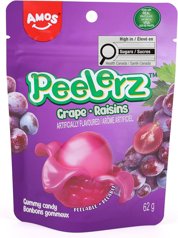 AMOS PEELERS GRAPE 12X62G
