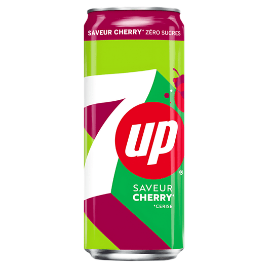 7up Cherry Slim Can (24 x  330ml)