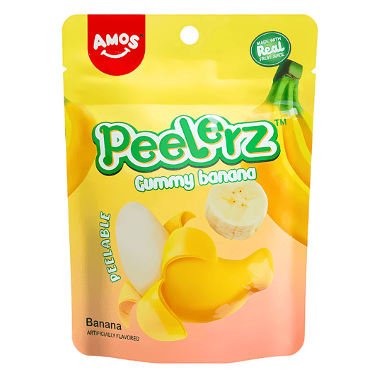 Amos Peelerz Banana  Peg Bag 6oz (12x170g)