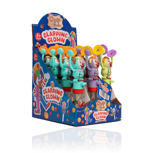 Candy Paradise Toy With  Candy Clapping Clown  (12x10g)