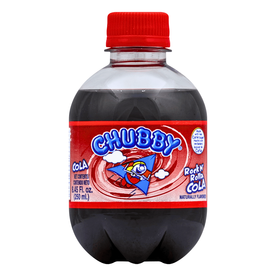 Chubby Drinks Rock N'  Rolla Cola Flavour  (24x250ml)
