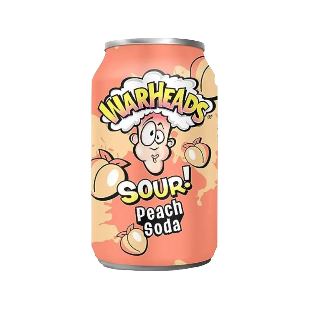 Warheads Peach Soda  Cans (12x 355ml)