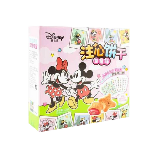 Disney Mickey  Mouse Filled  Biscuit  Strawberry  Flavor 100g x20  (CHI)