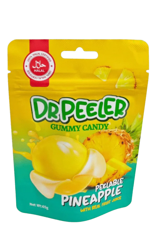 Dr Peeler Pineapple Peelable Gummy Halal (12 x 65g)