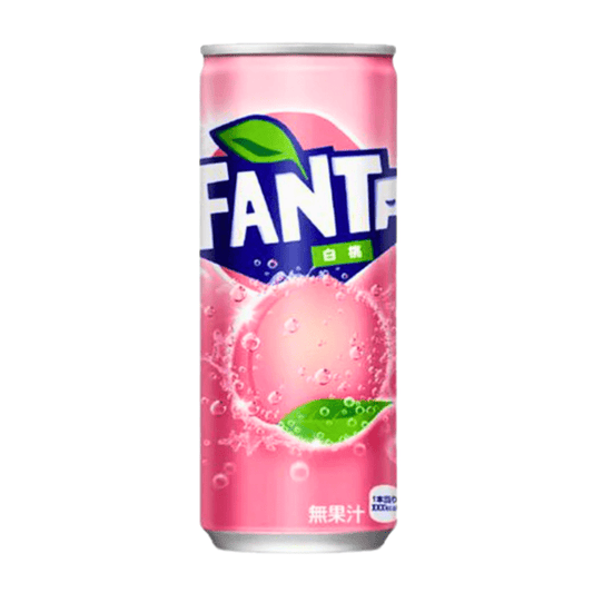 Fanta White Peach Flavour  Can Japan (24 x 500ml)