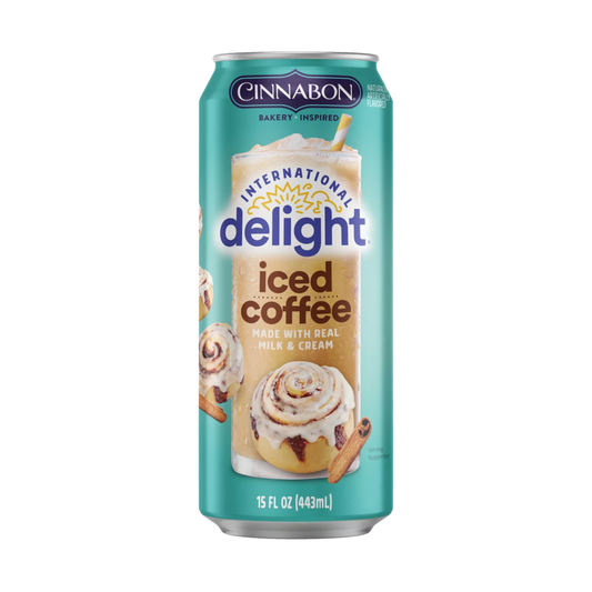 International Delight Iced Coffee Cinnabon flavor 443ml x12 (USA)