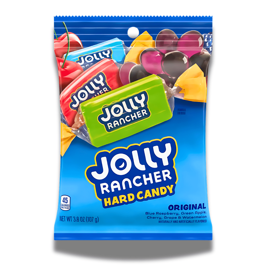 Jolly Rancher Original Hard  Candy Peg Bag (12x198g)
