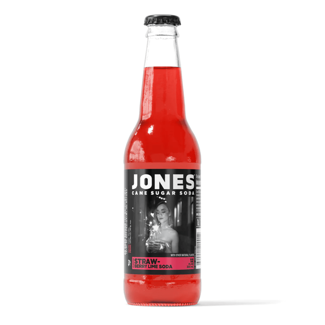 Jones Soda Strawberry  Lime (12x355ml)