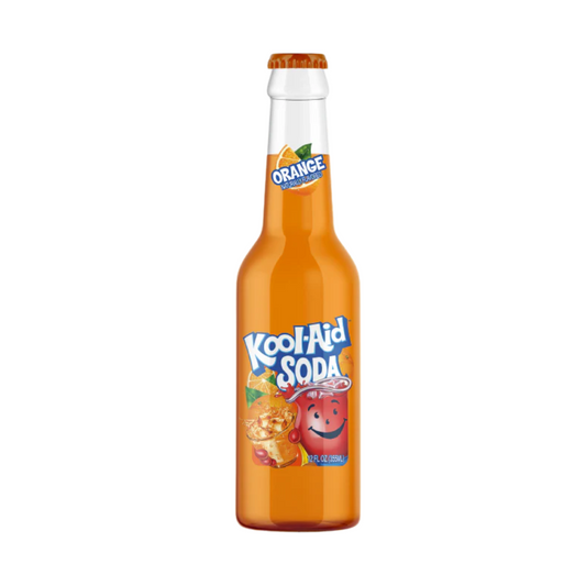 Kool Aid Orange Glass Bottels (12 x 355ml)