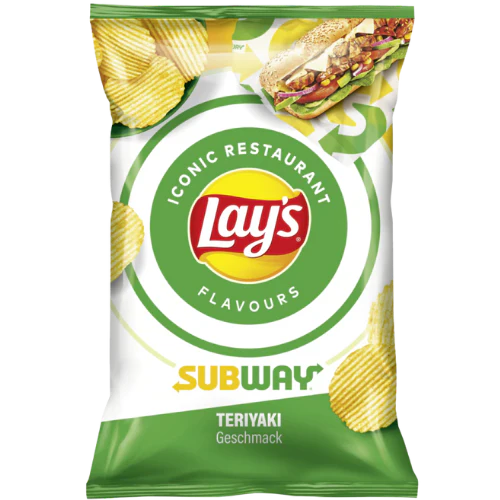 Lays Subway Teriyaki  (9x150g)