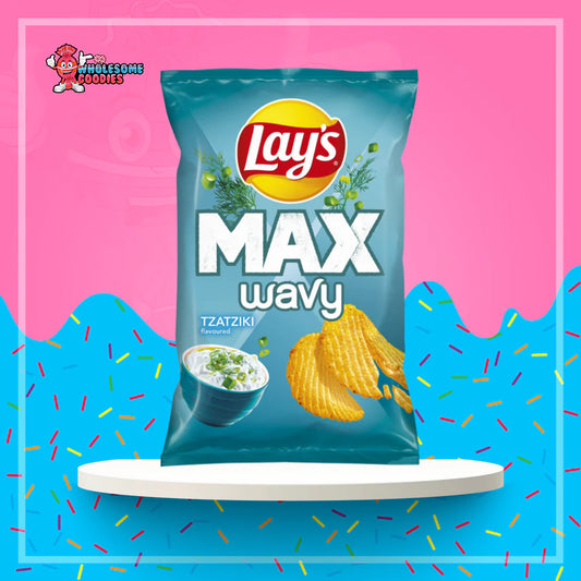 Lays Max Wavy tzatziki  (24x120g)