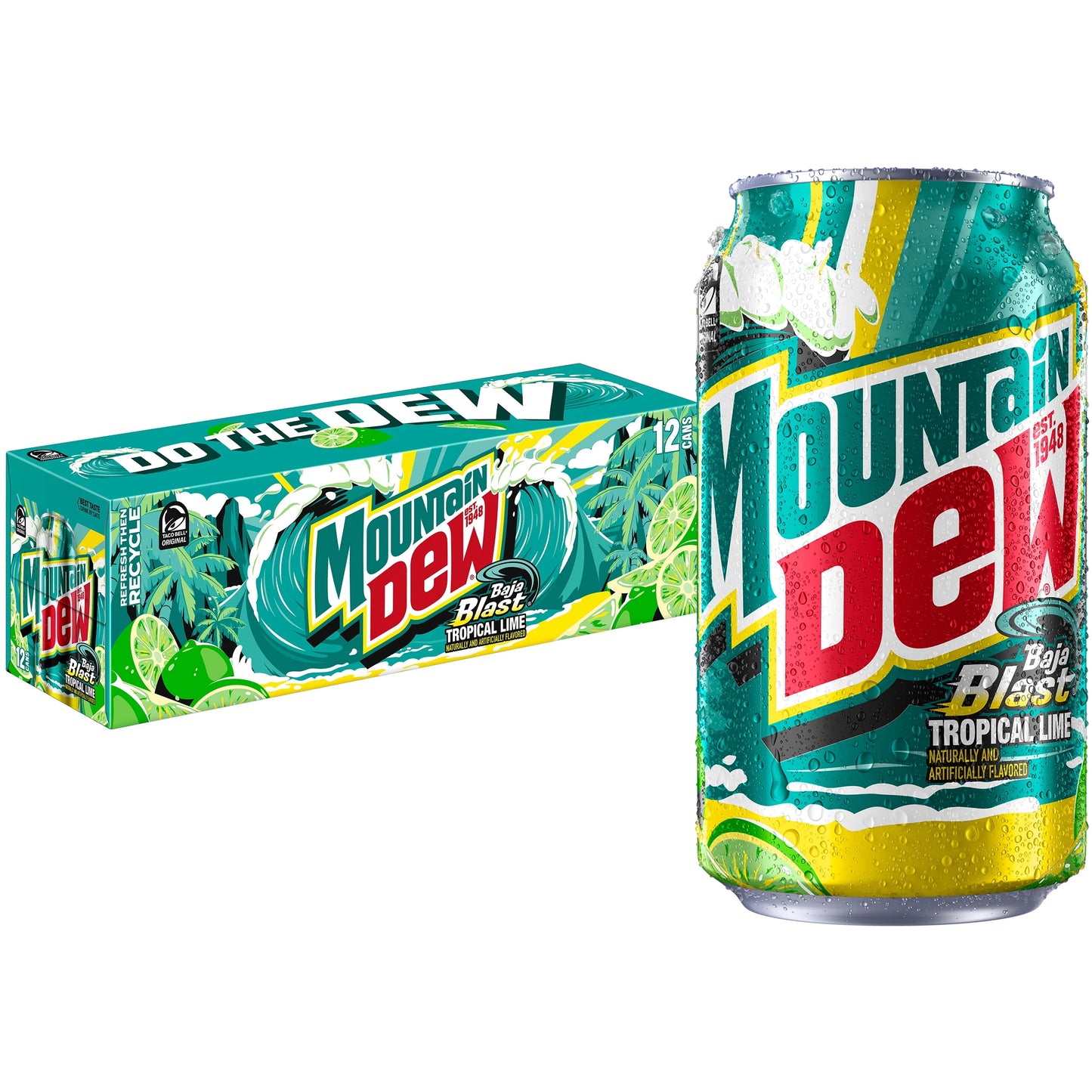 DEW BAJA BLAST LIME NEW 24X335ML