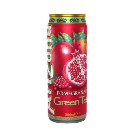 Arizona Green Tea Pomegrante 12 x 500ml Can