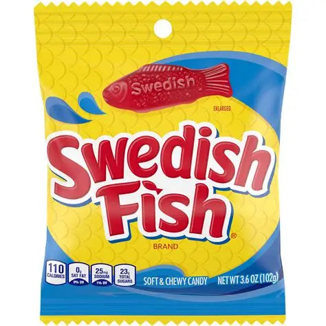 Swedish Fish Red 3.6Oz Peg