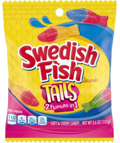 Swedish Fish Tails 3.6Oz Peg