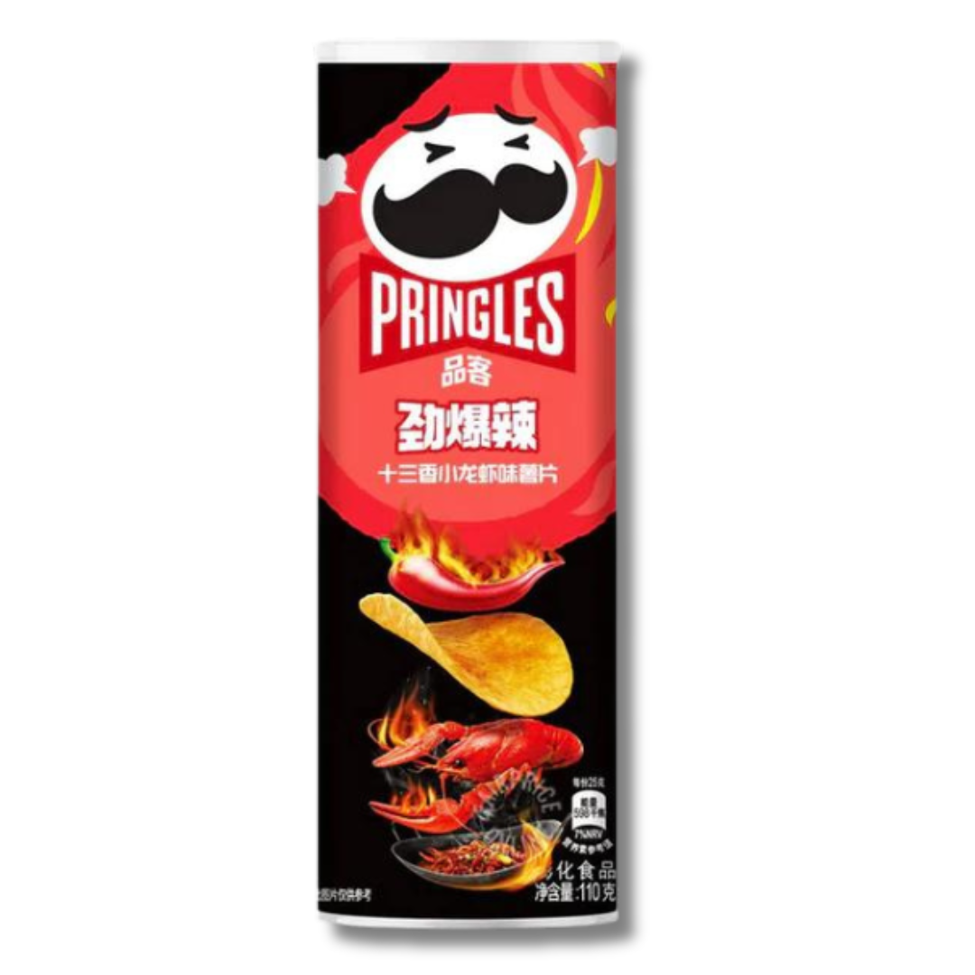 Pringles Spicy Crayfish  Flavours Chinese (20x110g)