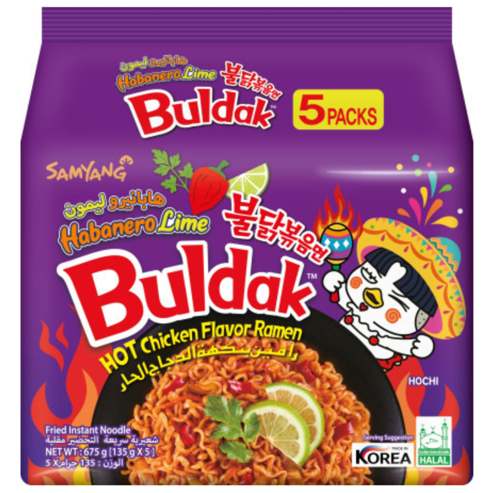 Samyang Habanero Lime (40x135g)