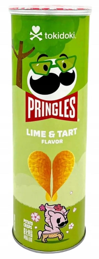 PRINGLES TOKIDOKI LIME & TART POTATO CRISPS(20x110g)