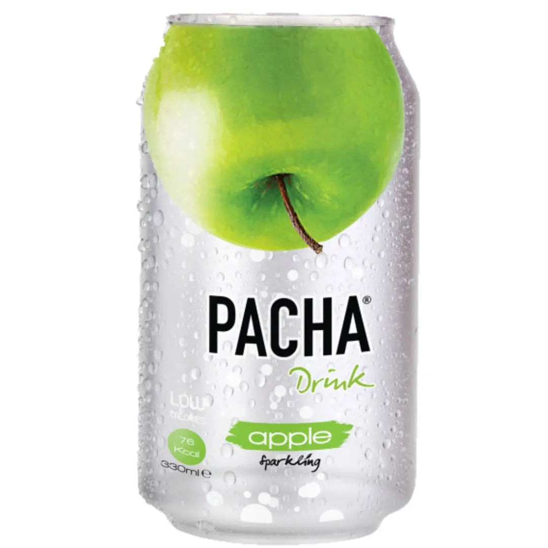 Pacha Drink Green Apple  Flavour 24 x 330ml