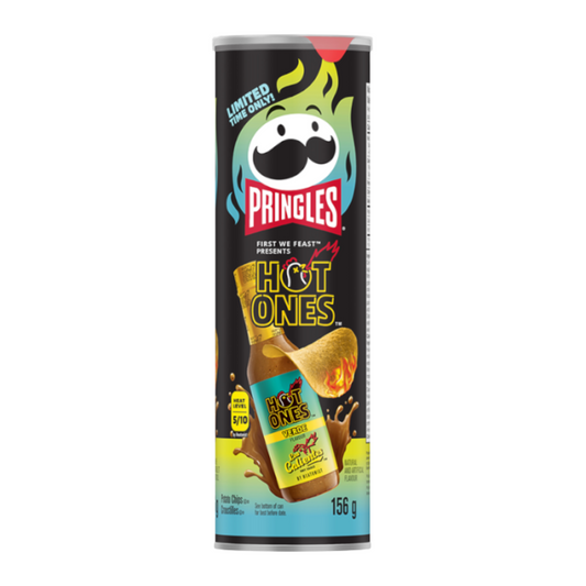 Pringles Hot Ones Verdes  Flavour Limited Edition  Canadian (14 x 156g)
