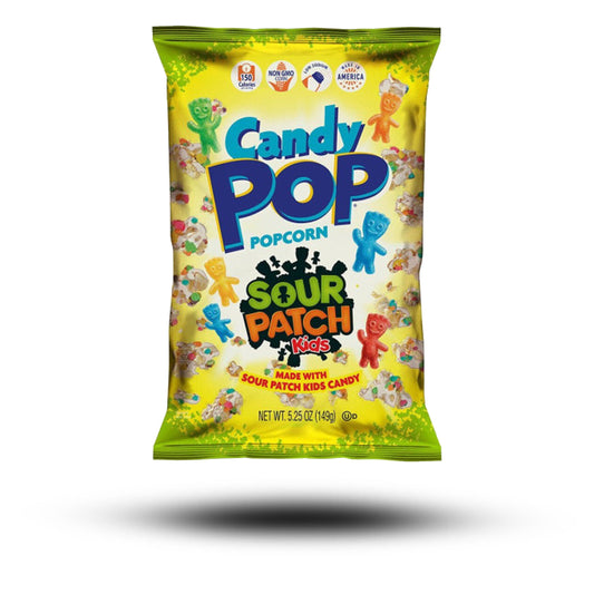 Candy Pop Sour Patch Popcorn 149g x5