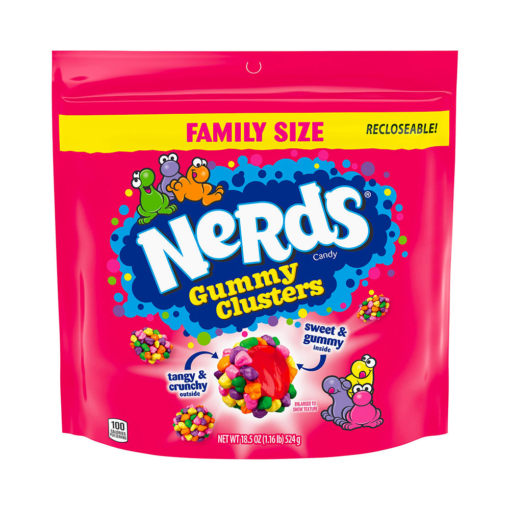 Nerds Gummy Clusters 524g - Case