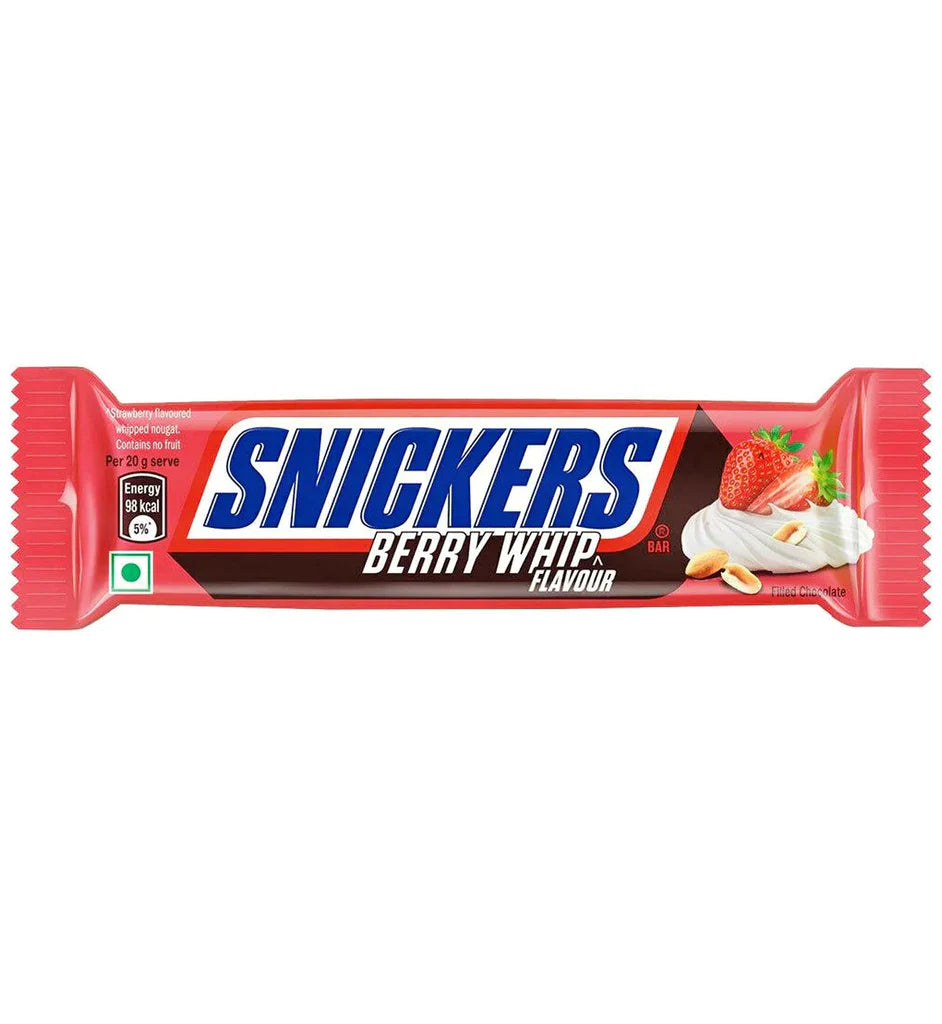 SNICKERS BERRY WHIP FALVOUR 40 g / 15 PCS