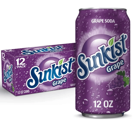 Sunkist USA Grape Cans  (24x355ml)
