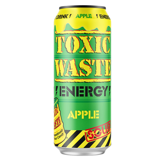 Toxic Waste Sour Apple Energy  Drink (12x500ml)