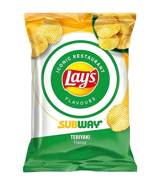 Lays Subway Teriyaki NEW  (9x150g)