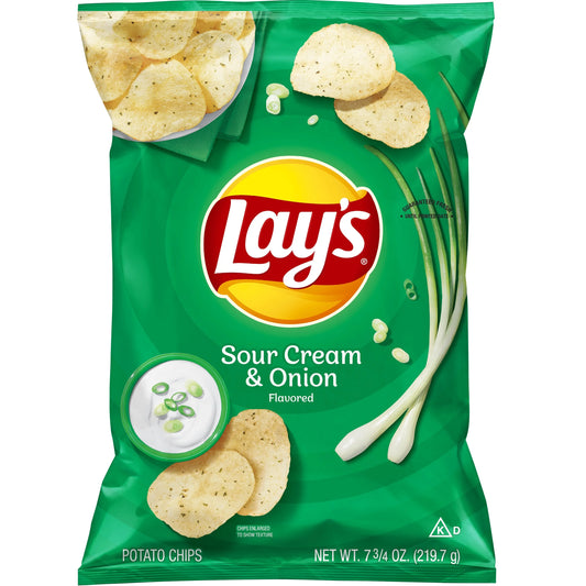 Lays Sour Cream & Onion  (9x150g)